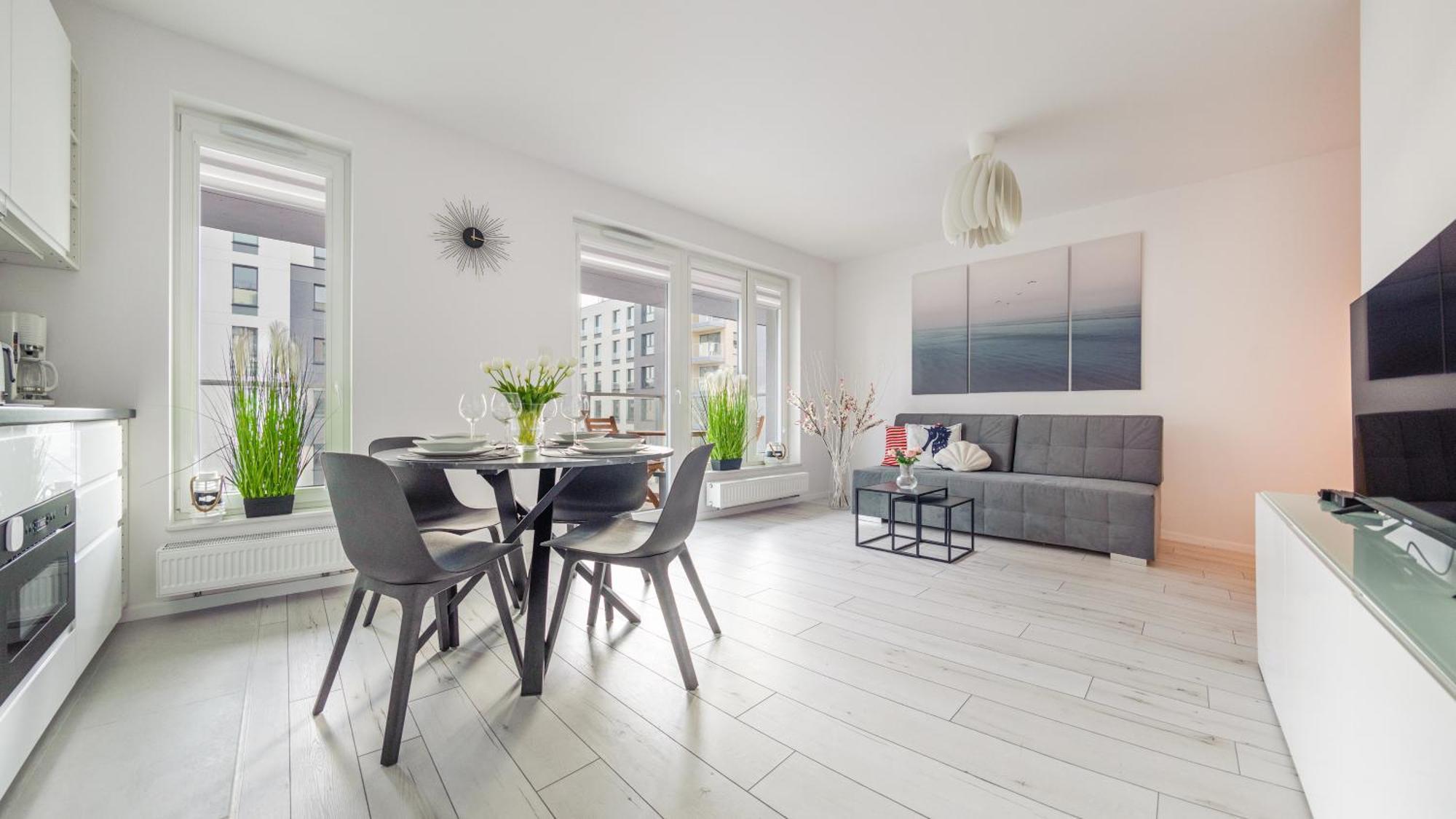 Apartamenty Sun & Snow Przystan Letnica กดัญสก์ ภายนอก รูปภาพ